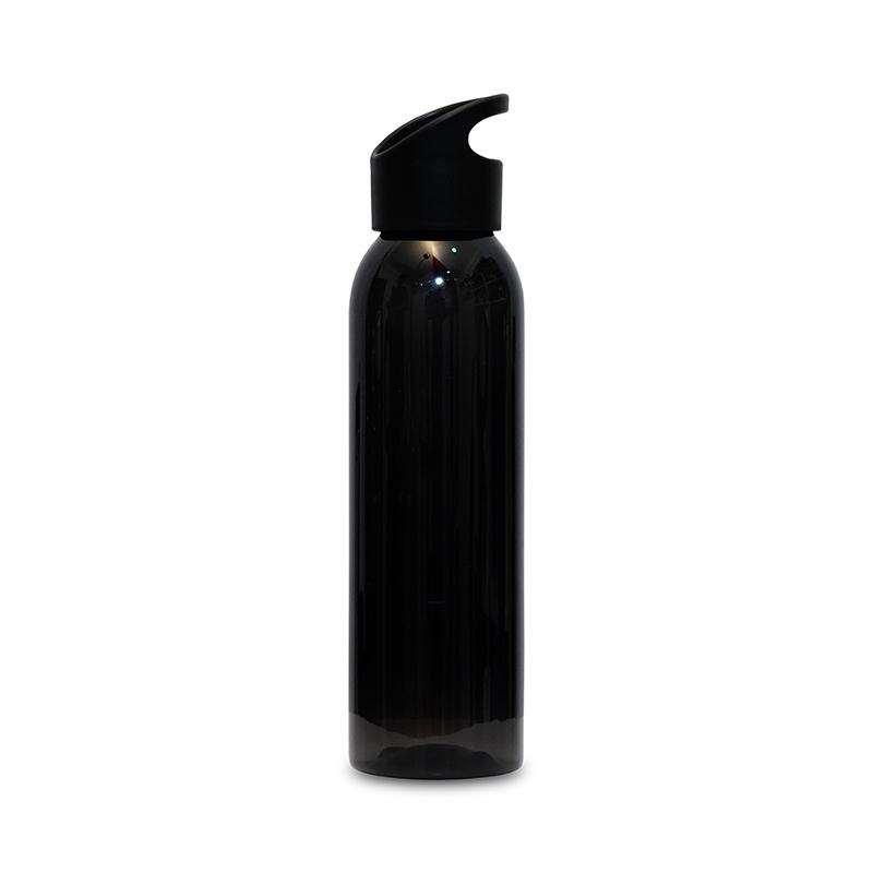 custom bpa free water bottle trital plastic - black